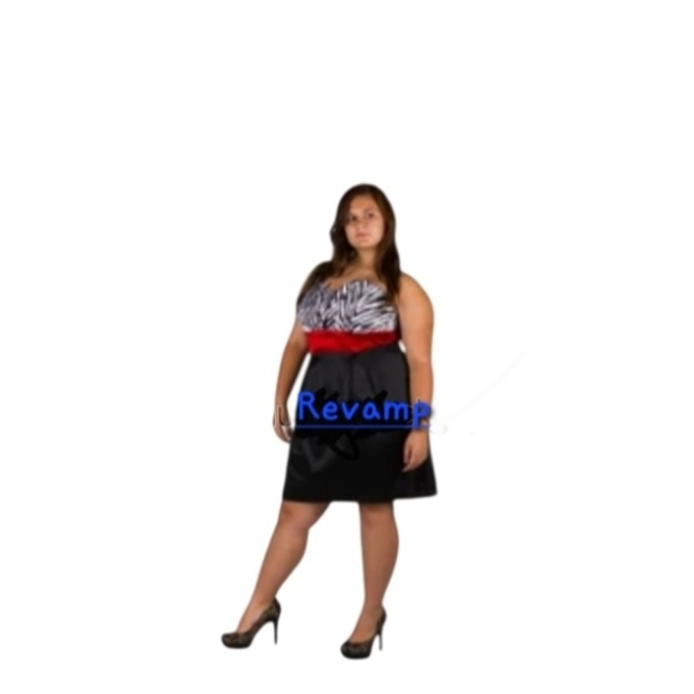 Black and Red Women's Skirt